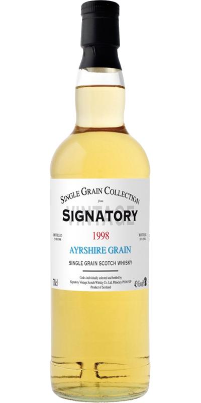 Ayrshire 1998 SV Single Grain Collection 43% 700ml