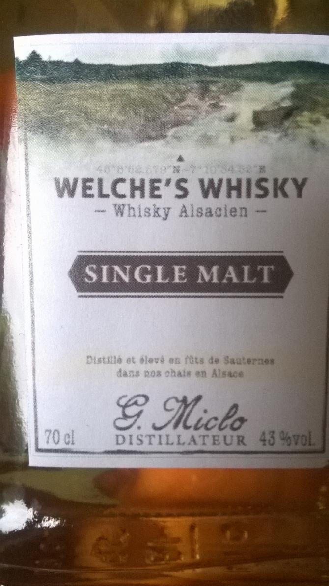 Welche's Whisky Single Malt