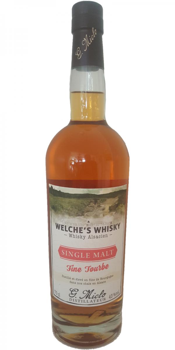 Welche's Whisky Single Malt - Fine Tourbé