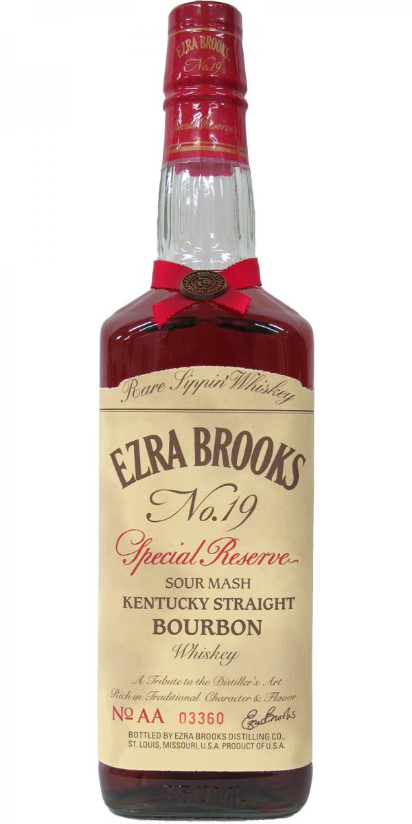 Ezra Brooks #19 Special Reserve 47% 750ml
