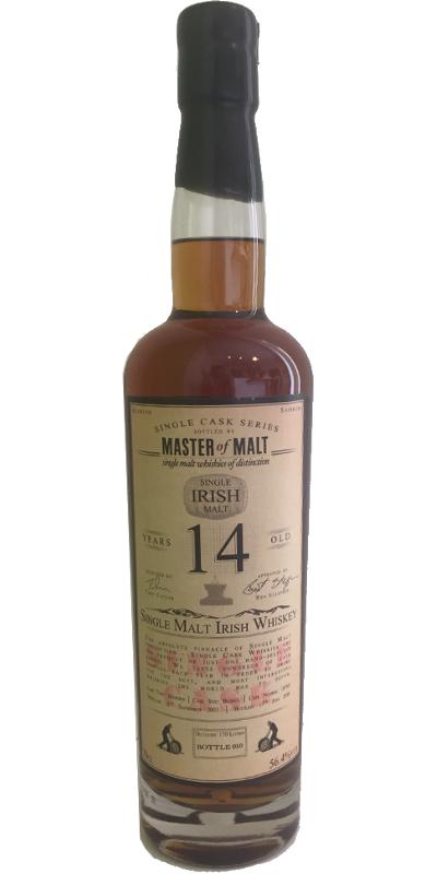 Irish Single Malt 2001 MoM Single Cask Series Bourbon #10785 56.4% 700ml