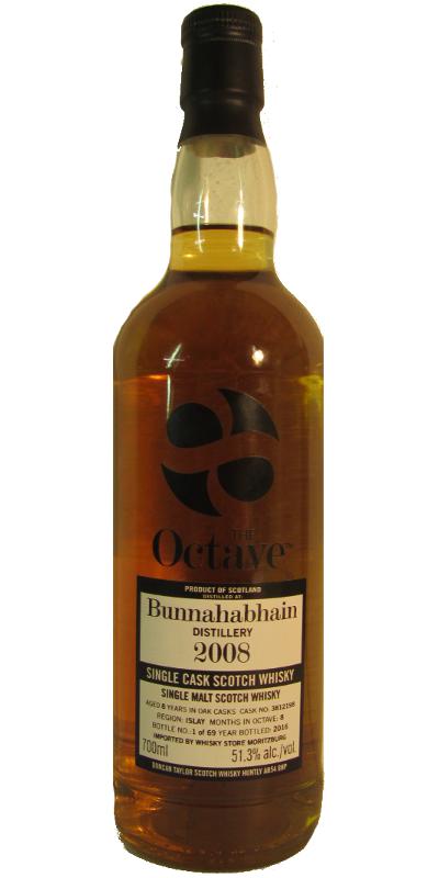 Bunnahabhain 2008 DT The Octave #3812198 Whisky Store Moritzburg 51.3% 700ml