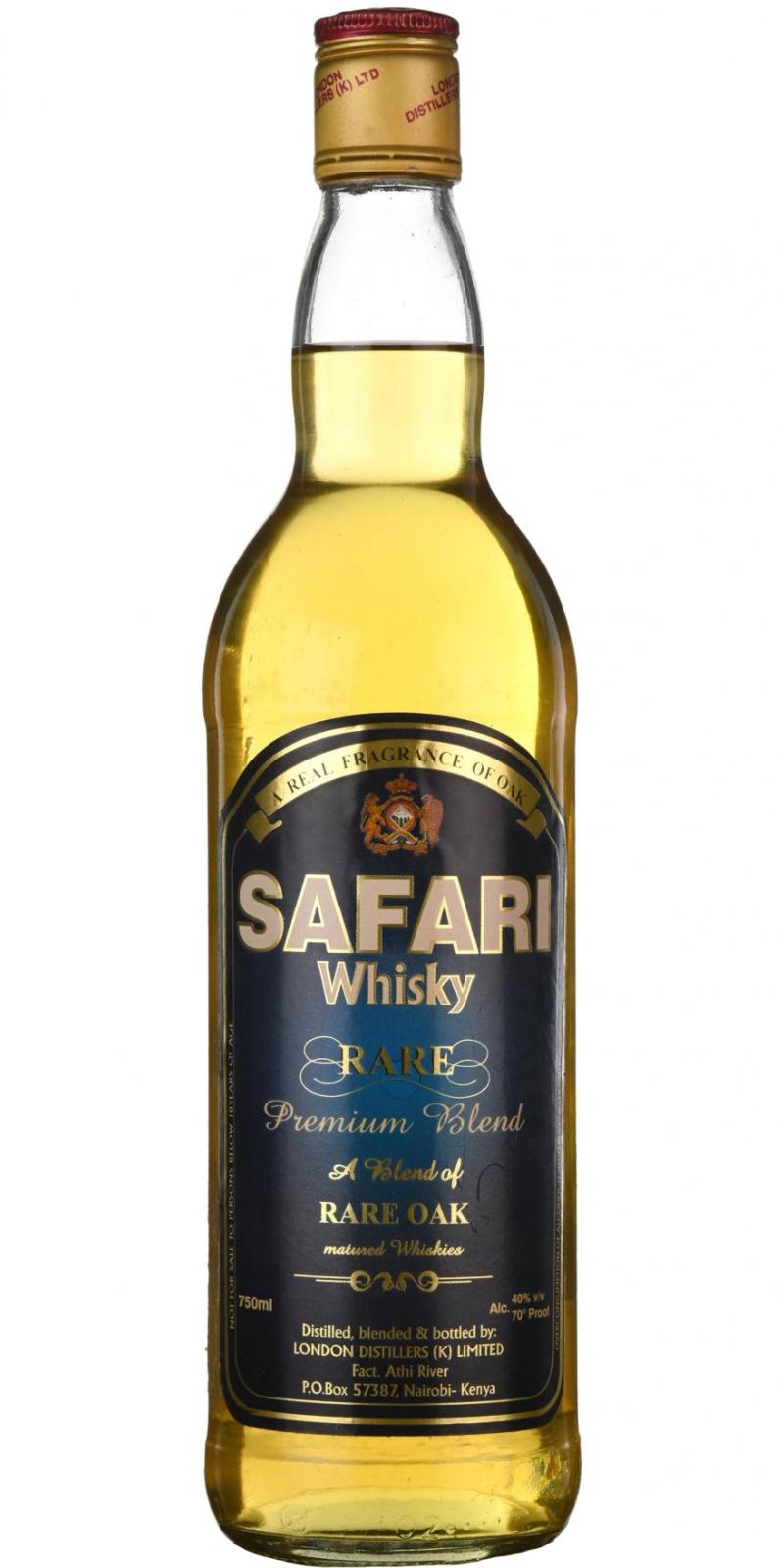 Safari Whisky Rare Premium Blend