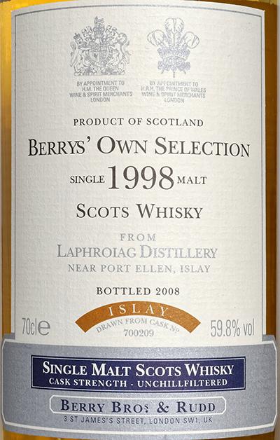 Laphroaig 1998 BR - Ratings and reviews - Whiskybase