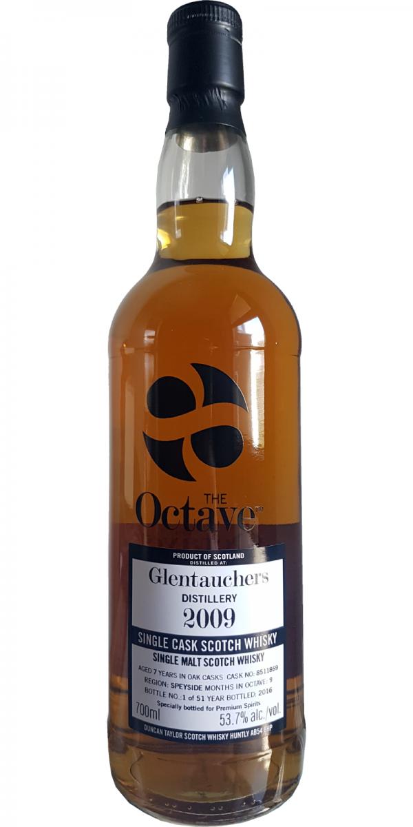 Glentauchers 2009 DT The Octave #8511869 Premium Spirits 53.7% 700ml