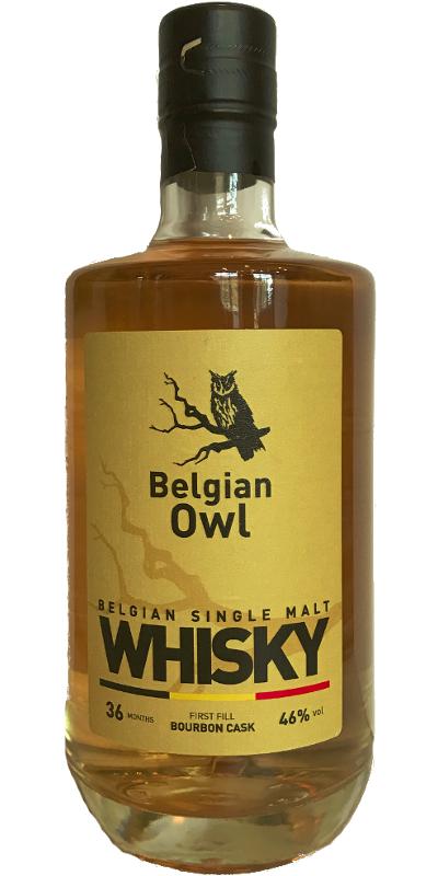 The Belgian Owl 36 months 1st Fill Bourbon Cask LB036282 46% 500ml