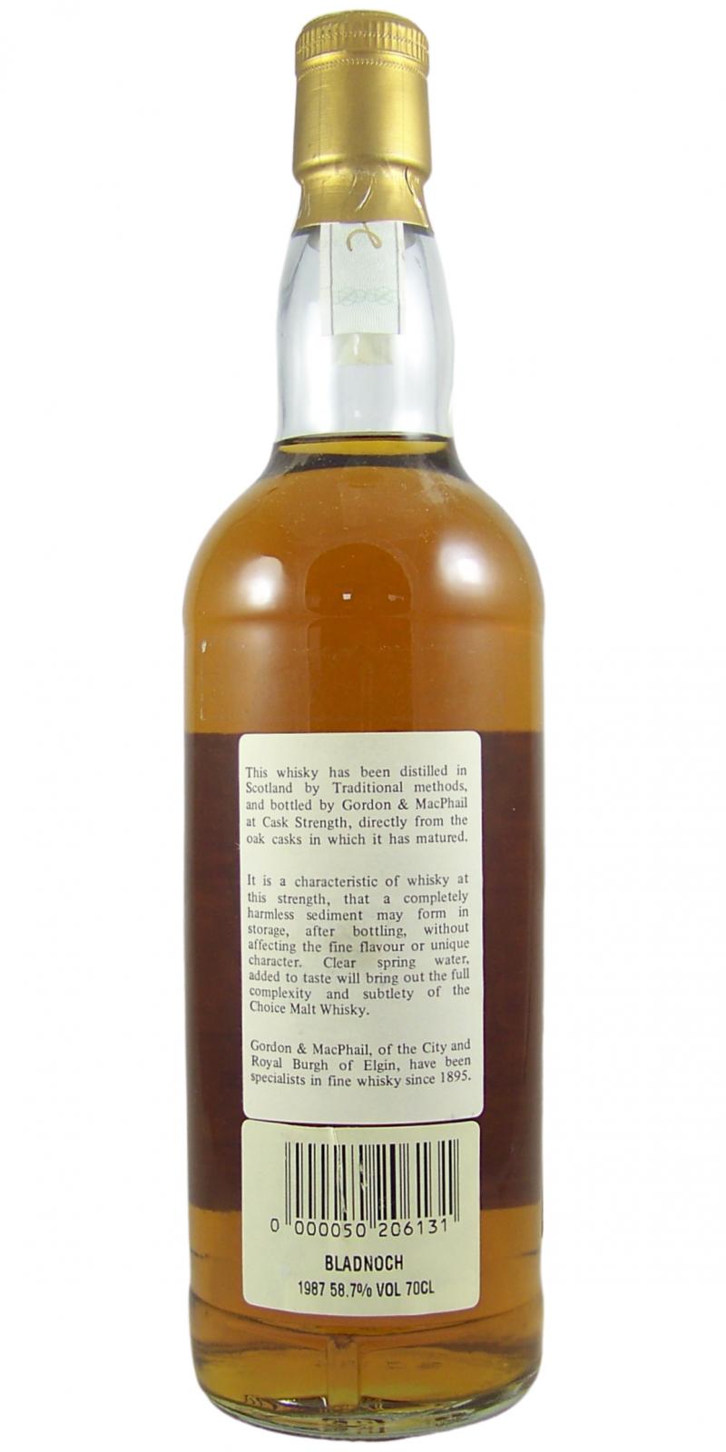 Bladnoch 1987 GM - Ratings and reviews - Whiskybase