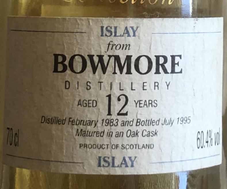 Bowmore 1983 CA Authentic Collection 60.4% 700ml