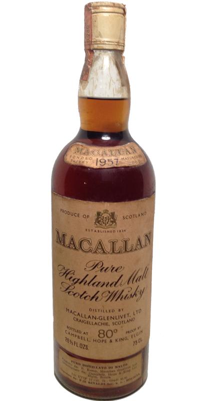 Macallan 1957 Ratings And Reviews Whiskybase