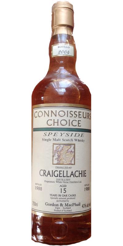 Craigellachie 1988 GM Connoisseurs Choice Oak Cask 43% 750ml
