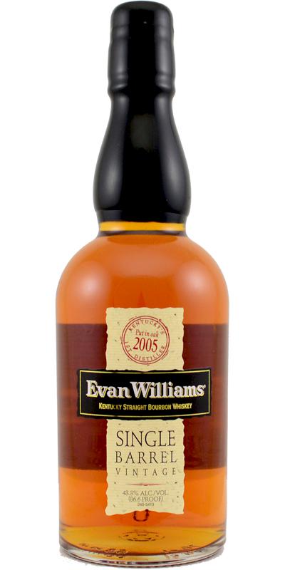 Evan Williams 2005 Single Barrel Vintage #370 43.3% 700ml