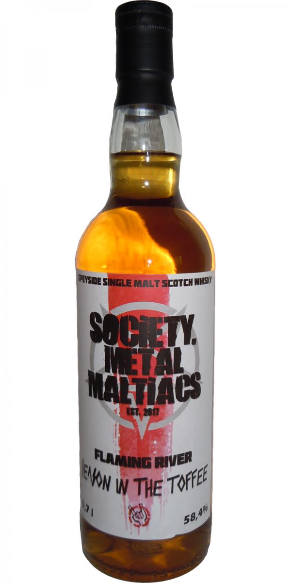 Speyside Single Malt Scotch Whisky Flaming River Society of Metal Maltiacs 2017 58.4% 700ml