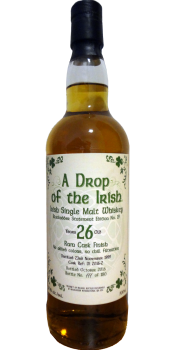 A Drop of the Irish 1989 BA - Ratings and reviews - Whiskybase