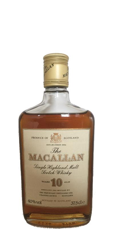 Macallan 10yo Single Highland Malt 40% 375ml