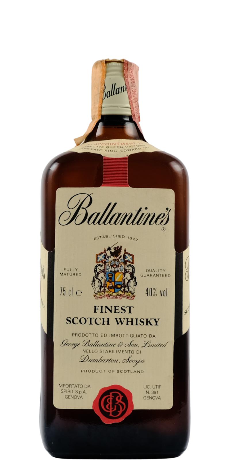Bewertungen Ballantine\'s für Finest und Scotch Whisky - Whisky Rezensionen Whiskybase -