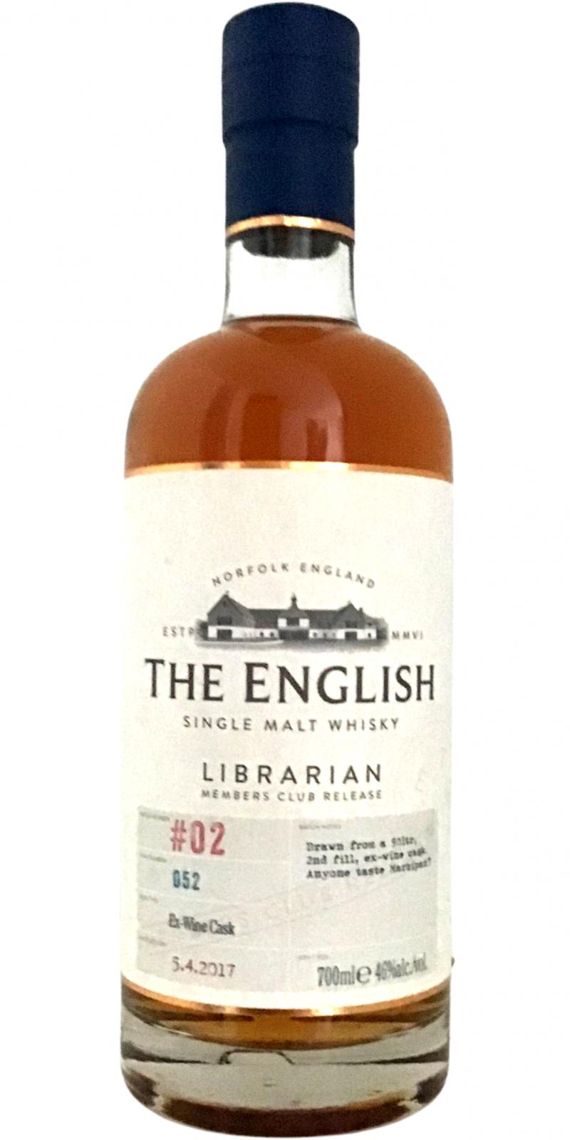 The English Whisky Members Club Release Batch #02