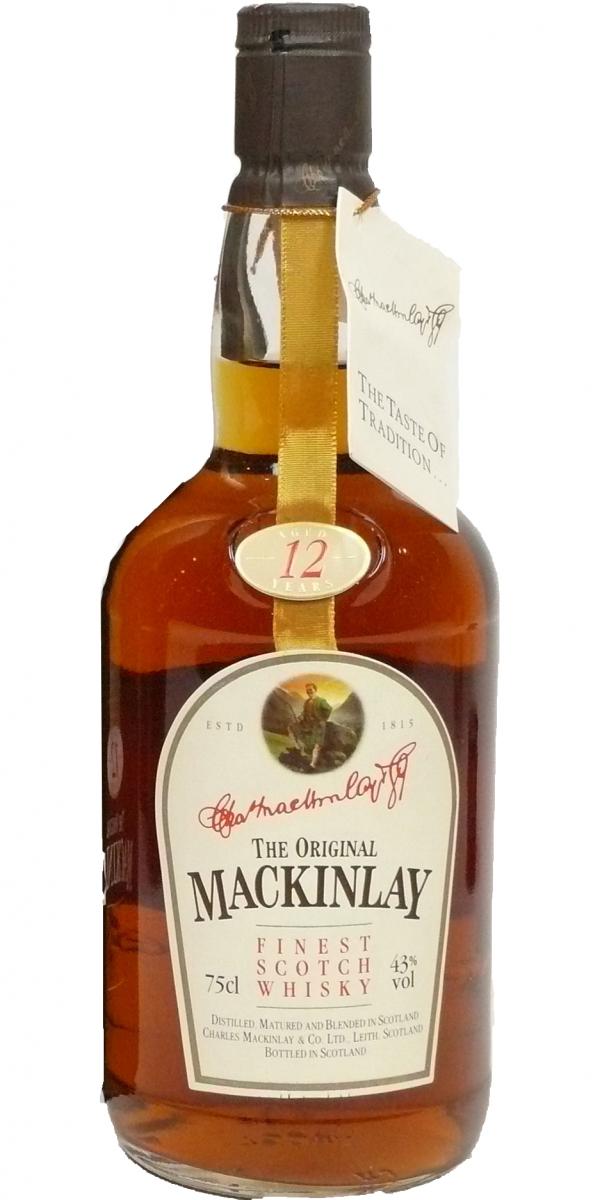 The Original Mackinlay 12yo 43% 750ml