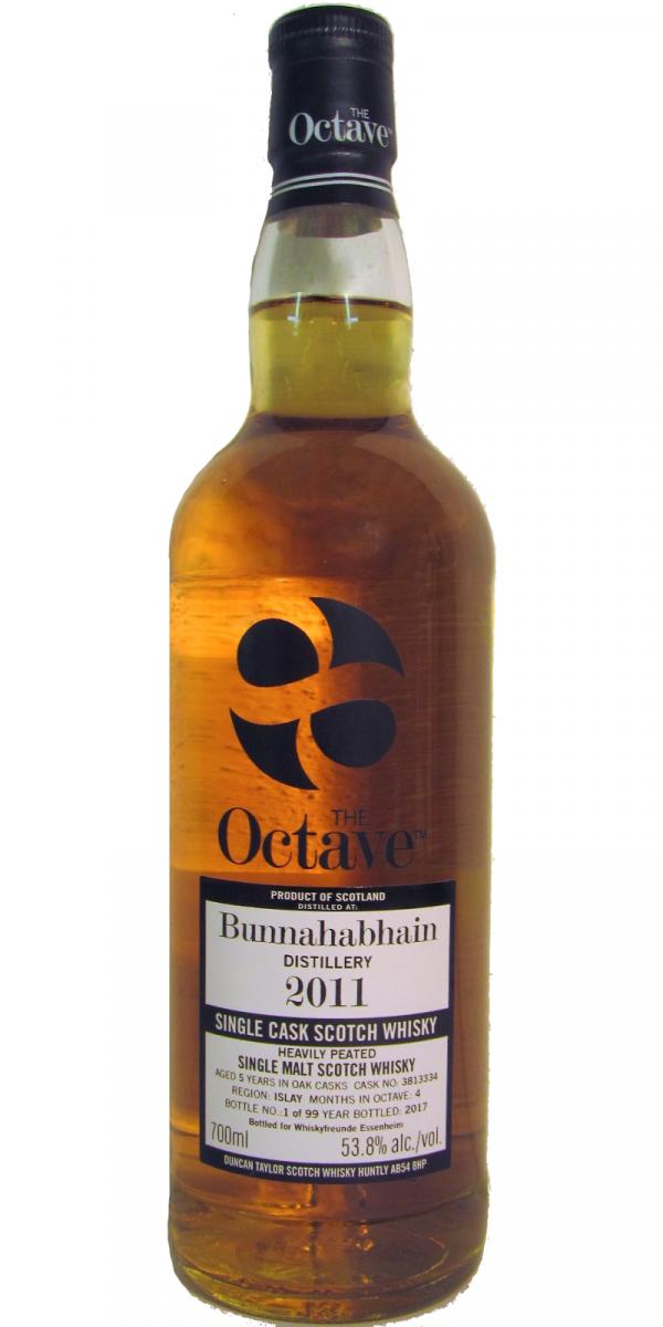 Bunnahabhain 2011 DT The Octave Heavily Peated #3813334 Whiskyfreunde Essenheim 53.8% 700ml