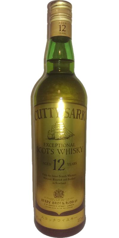 Cutty Sark 12yo Exceptional Scots Whisky 40% 700ml