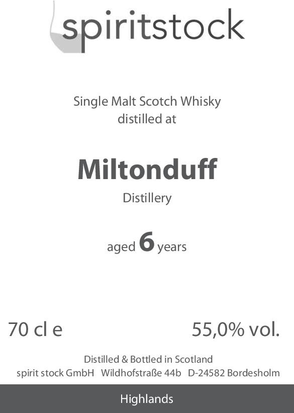Miltonduff 06-year-old spst