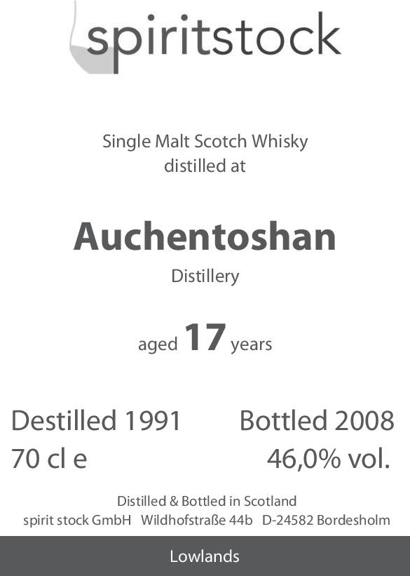 Auchentoshan 1991 spst