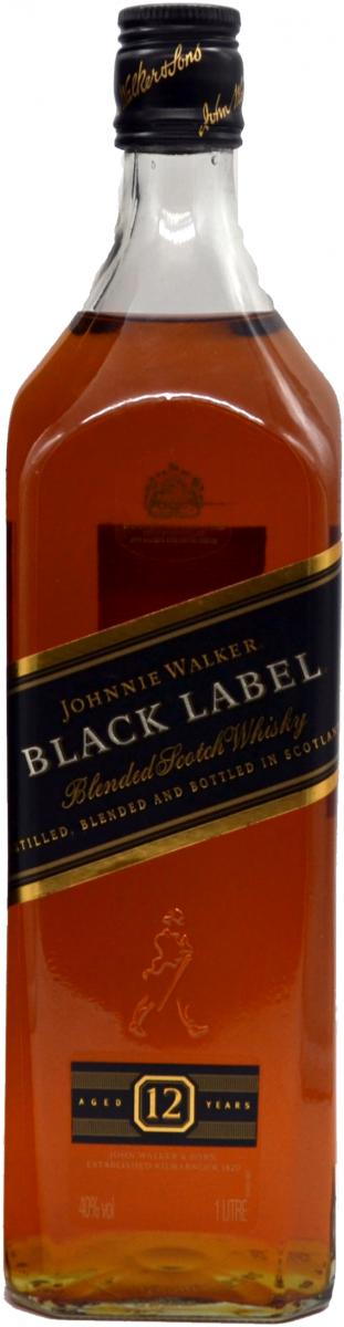 Johnnie Walker Black Label 40% 1000ml