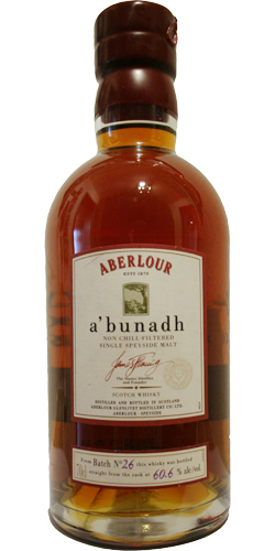 Aberlour A'bunadh batch #26