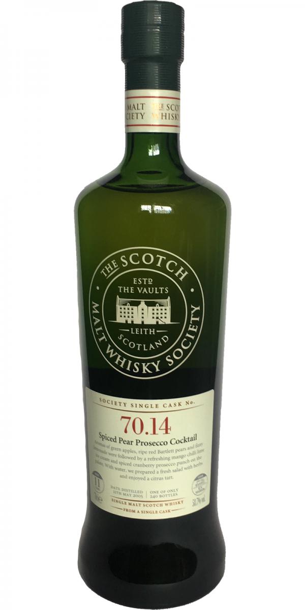 Balblair 2005 SMWS 70.14 Spiced pear prosecco cocktail 2nd fill barrel 58.7% 700ml
