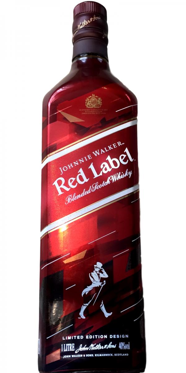 1000ml Red Walker Label Johnnie Radar Spirit Limited 40% Edition -