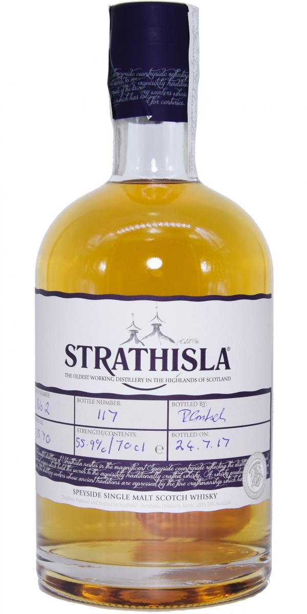 Strathisla 15yo Distillery Only 1st Fill Bourbon Cask 55.9% 700ml
