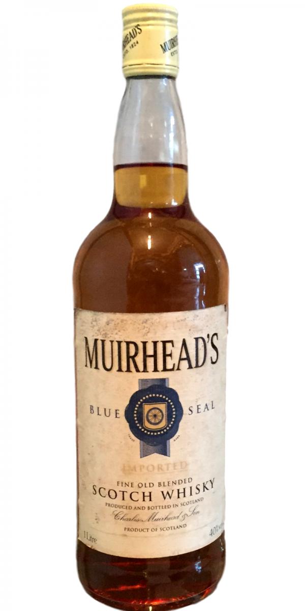 Muirhead's Blue Seal Imported Fine Old Blended Scotch Whisky 40% 1000ml