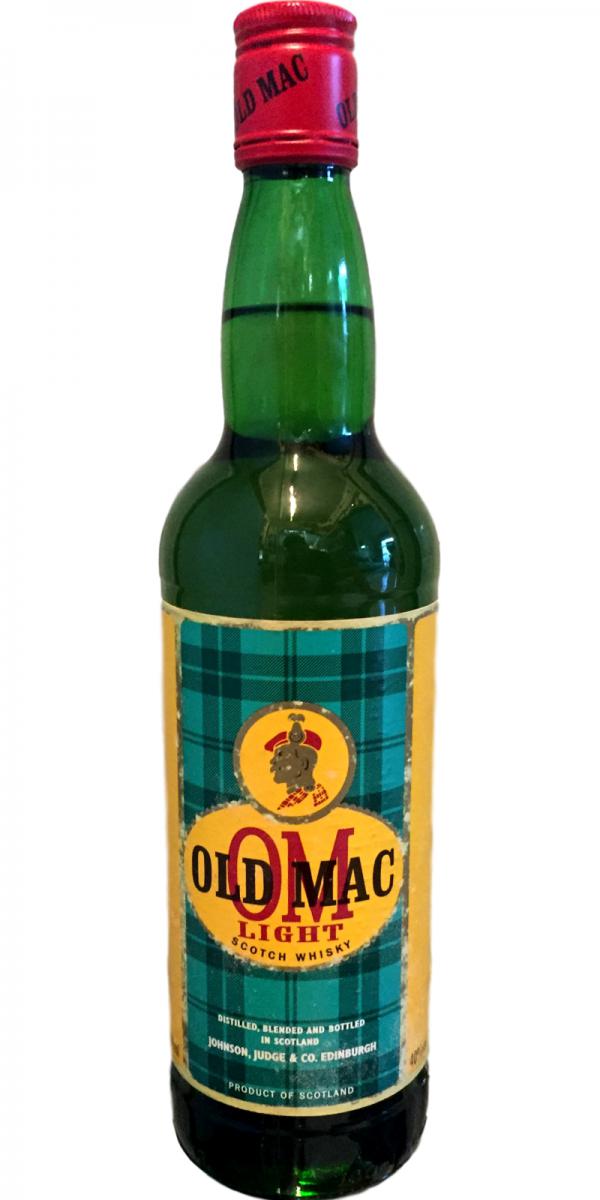 Old Mac OM Light JJ&C Scotch Whisky 40% 700ml