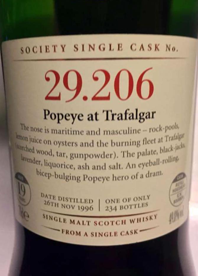 Laphroaig 1996 SMWS 29.206