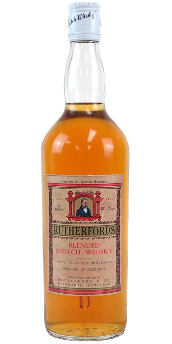Rutherford's Blended Scotch Whisky 40% 700ml