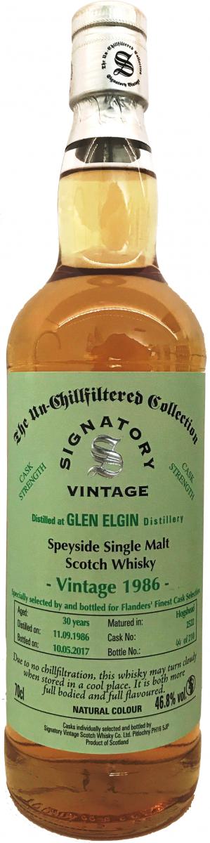 Glen Elgin 1986 SV