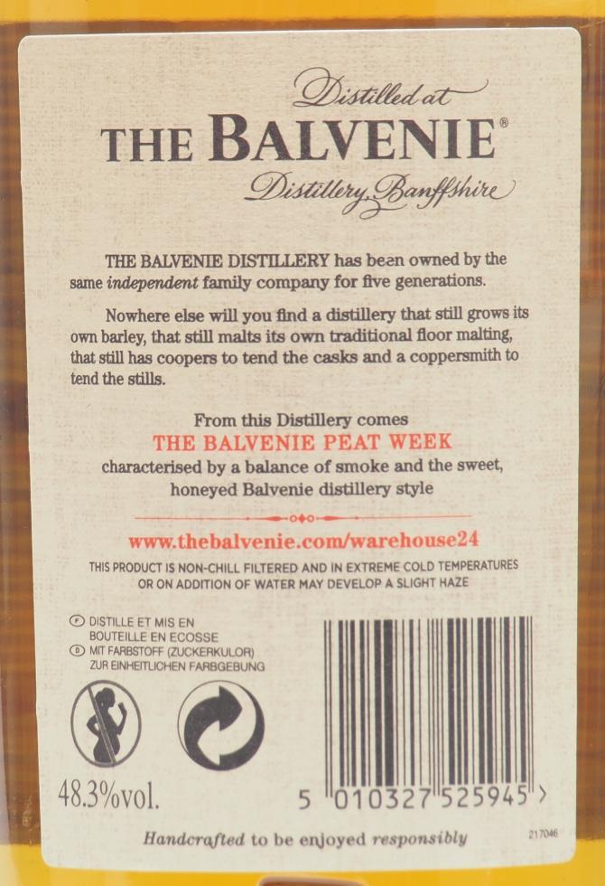 Balvenie 2002 Peat Week