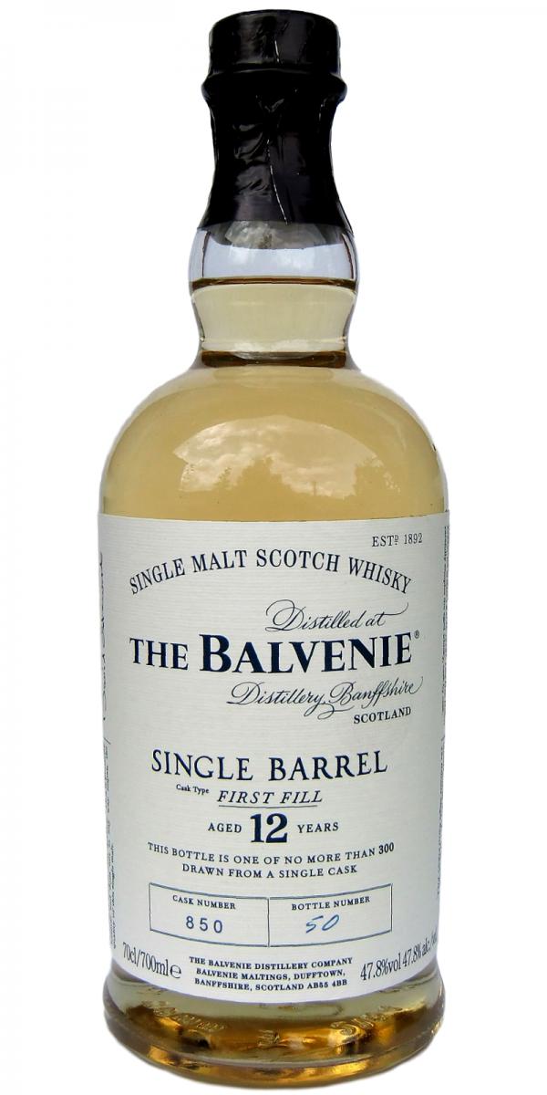 Balvenie 12yo Single Barrel #850 47.8% 700ml