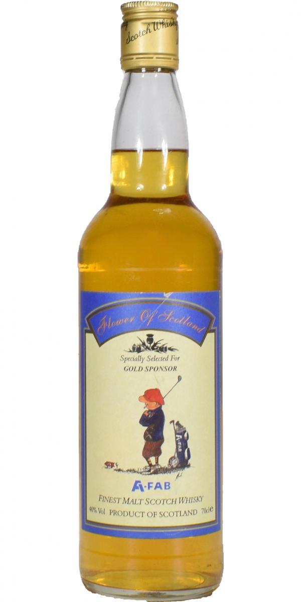 Flower of Scotland Specially selected for Gold Sponsor A-Fab 40% 700ml