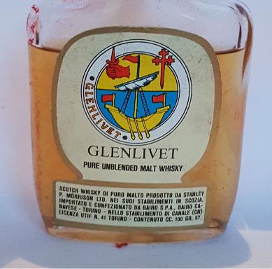 Glenlivet Pure Unblended Malt Whisky SPM