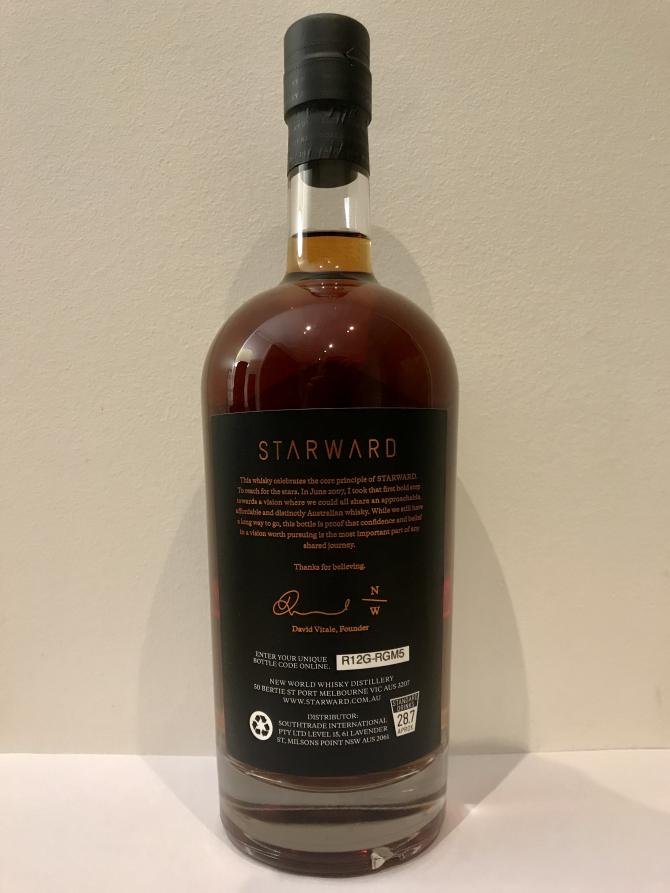 Starward 10th Anniversary Bottling