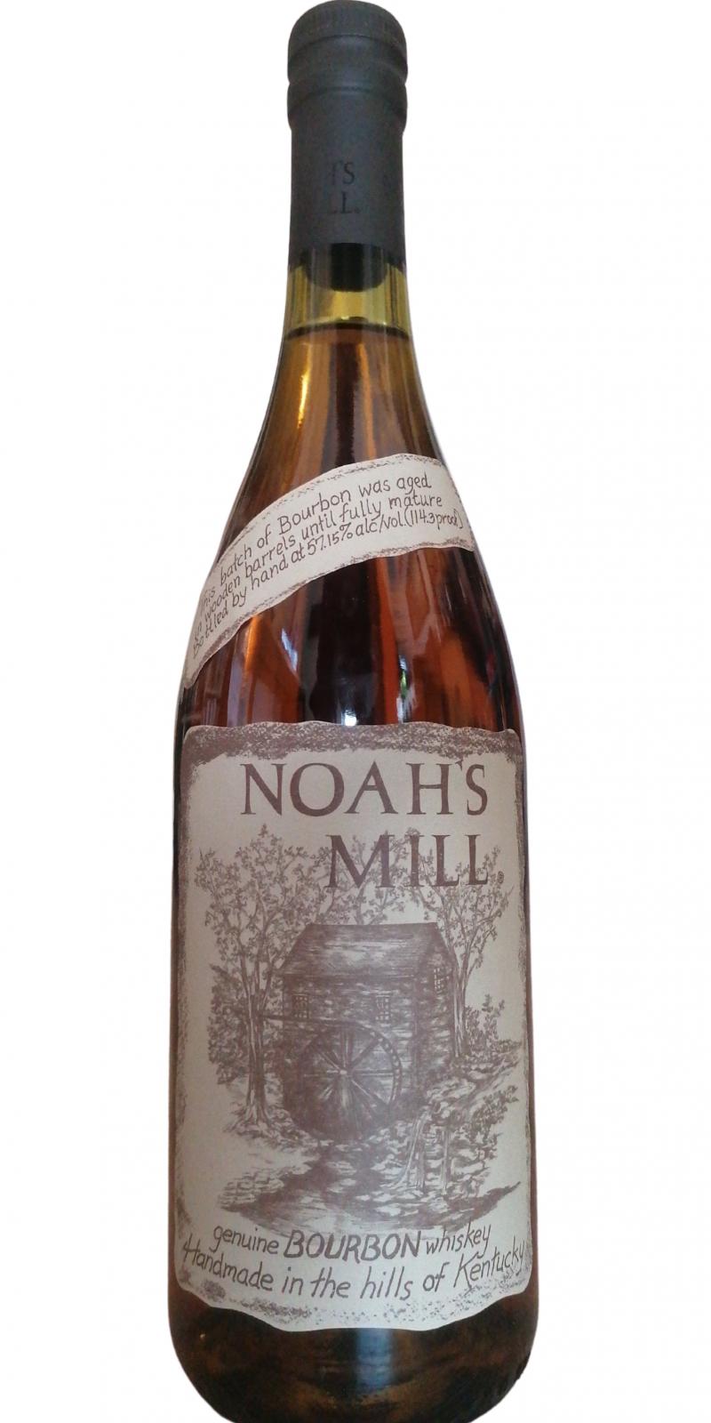 Noah's Mill Genuine Bourbon Whisky Small Batch Bourbon New Charred American Oak Barrels 57.15% 750ml