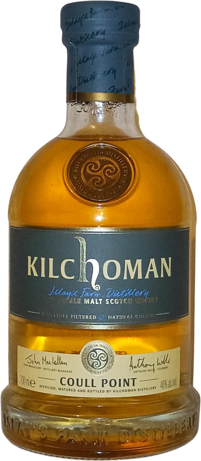 Kilchoman Coull Point 46% 700ml