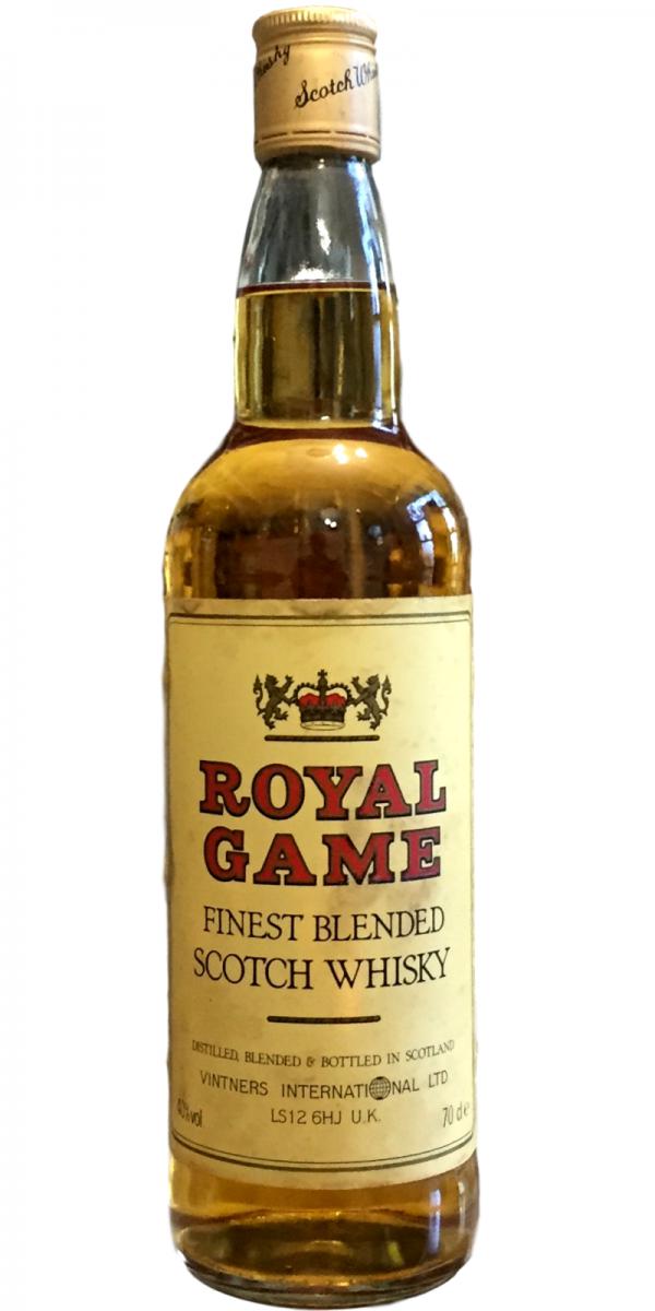 Royal Game Finest Blended Scotch Whisky Vintners International Ltd 40% 700ml