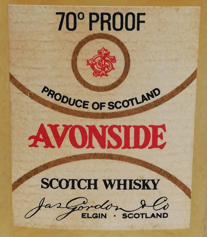Avonside Scotch Whisky JG