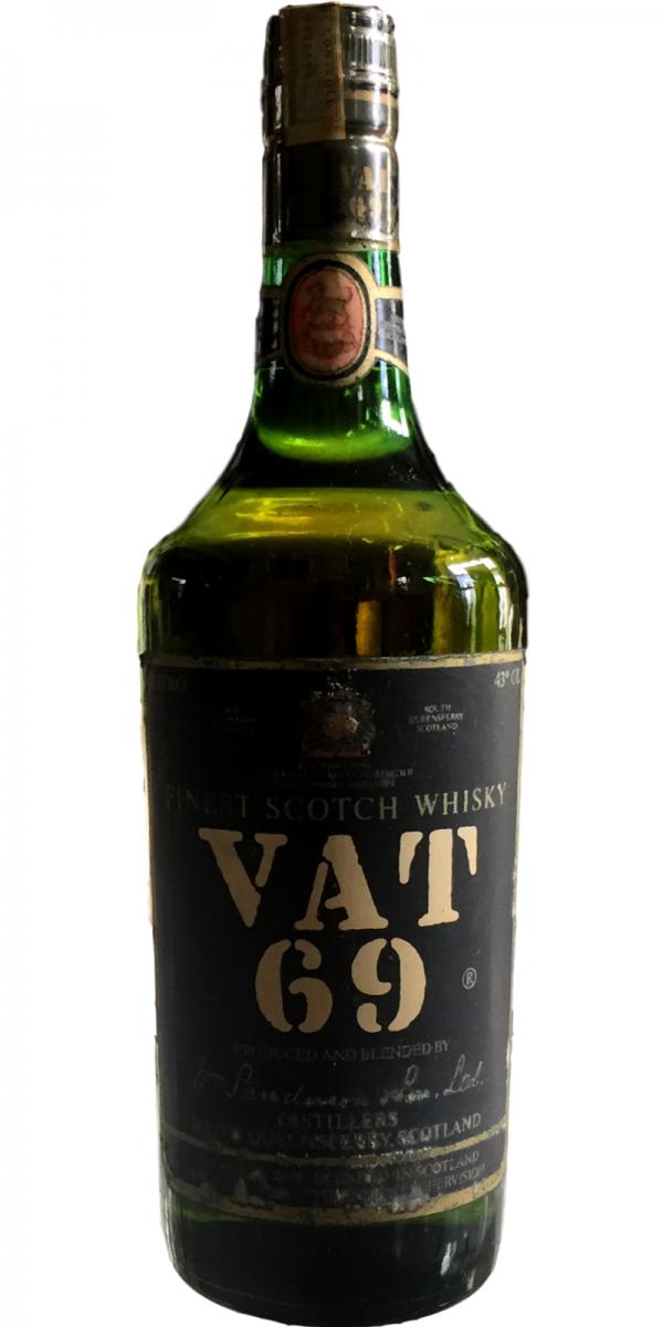VAT 69 Finest Scotch Whisky 43% 1000ml