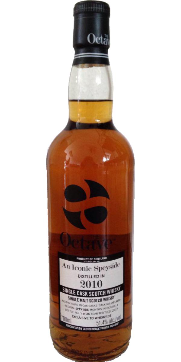 An Iconic Speyside 2010 DT The Octave #2913259 whisky.de Exclusive 51.4% 700ml