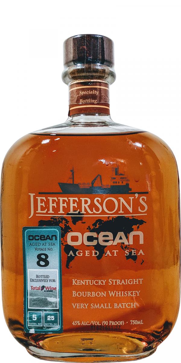 Jefferson's Ocean Aged at Sea 45% 750ml