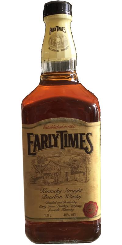 Early Times Kentucky Straight Bourbon Whisky