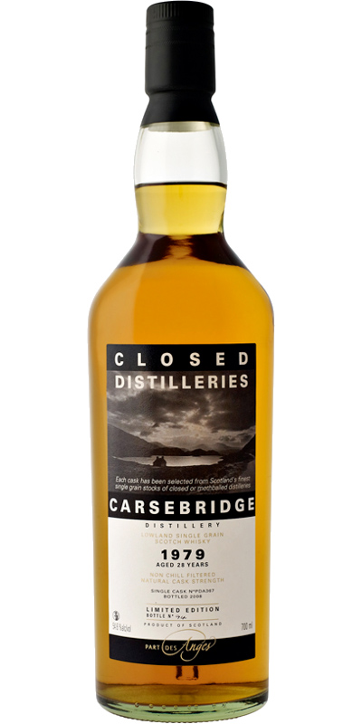 Carsebridge 1979 PDA Closed Distilleries 54.6% 700ml