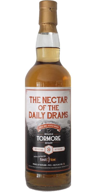Tormore 1988 DD The Nectar of the Daily Drams tast: toe 48.2% 700ml
